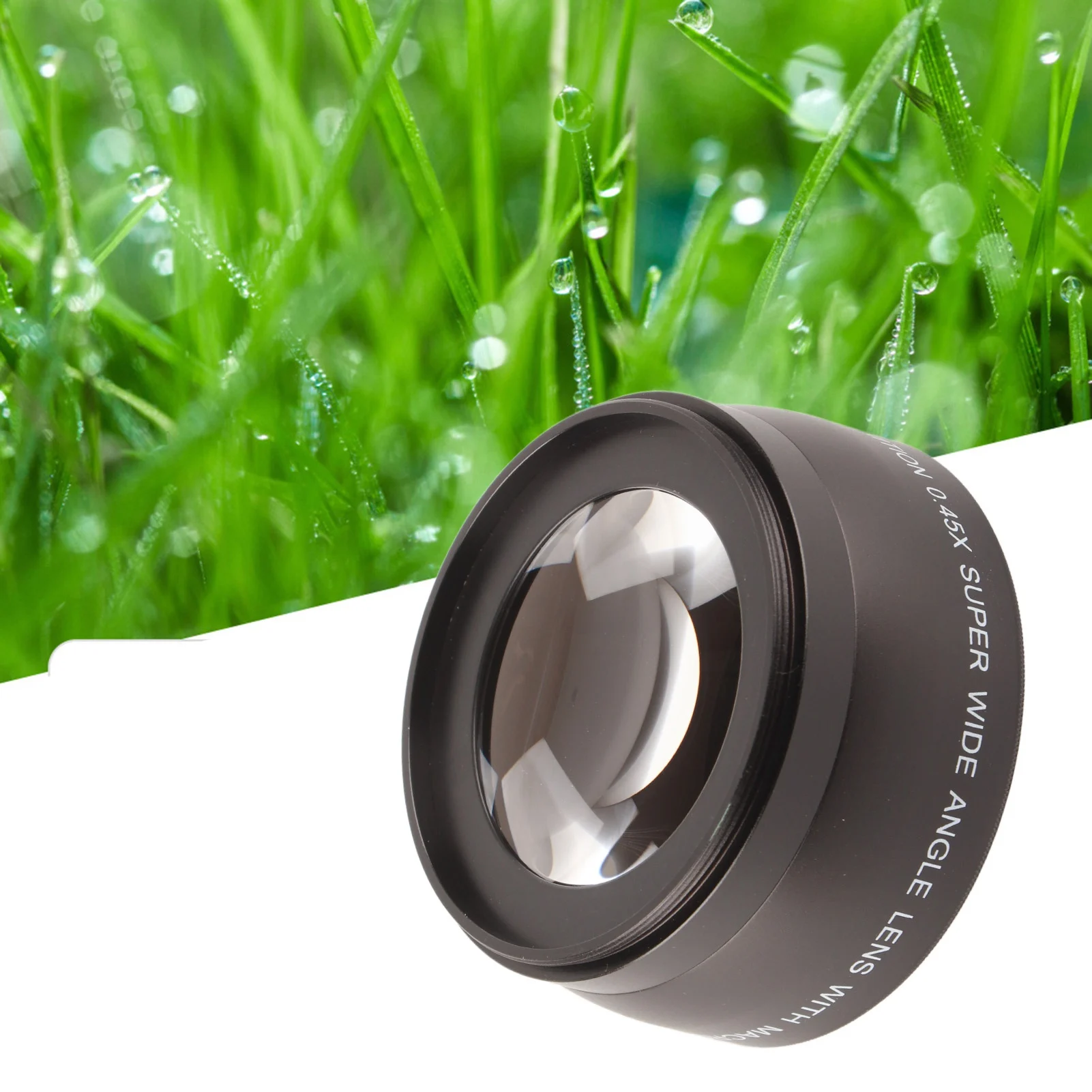 JSR-1151 Expand Your Shooting Horizons! This 58MM 0.45X Wide Angle Macro Lens Fits All 58MM Caliber Camera Lense