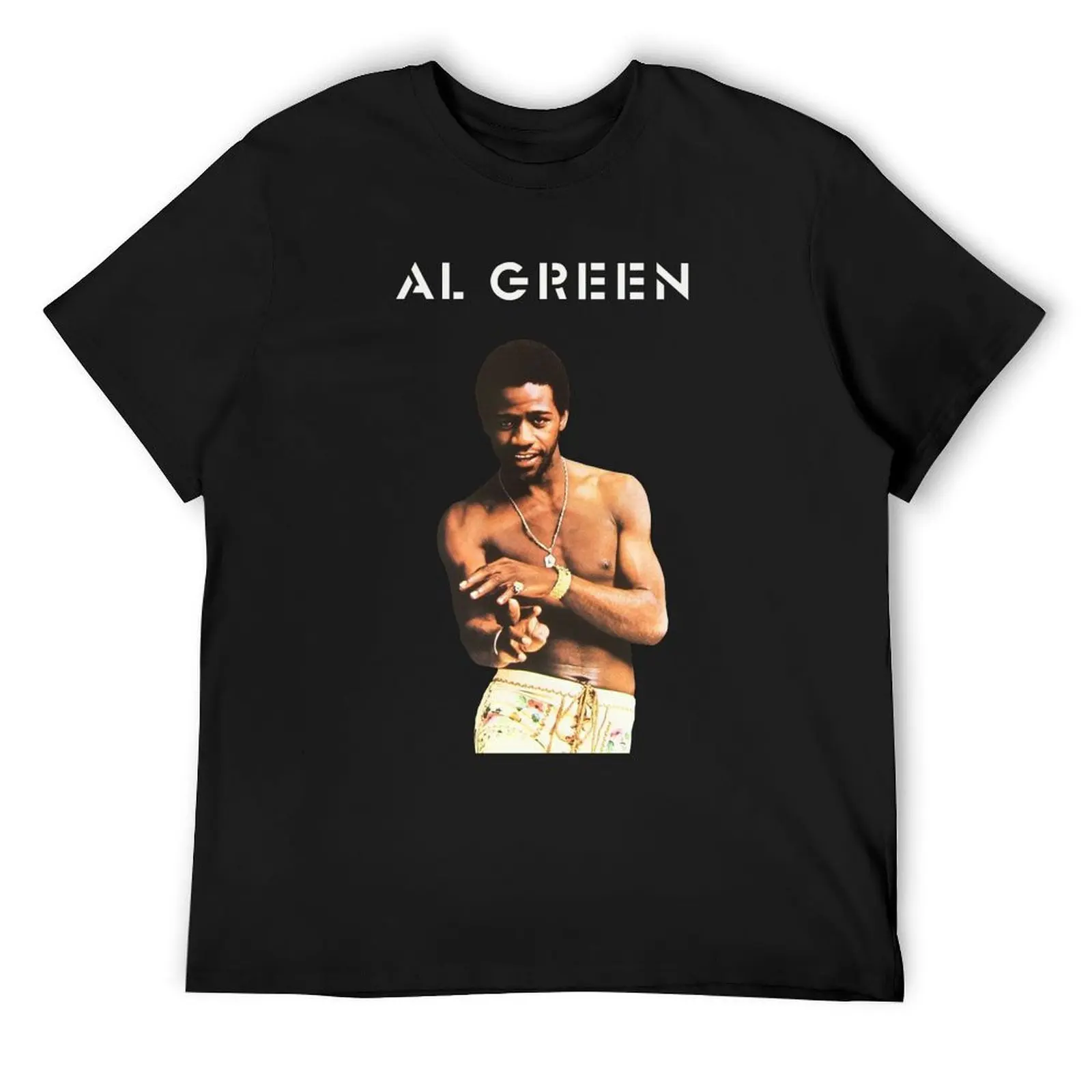 

Al Green T-Shirt cotton graphic tees gifts for boyfriend new edition fitted t shirts for men