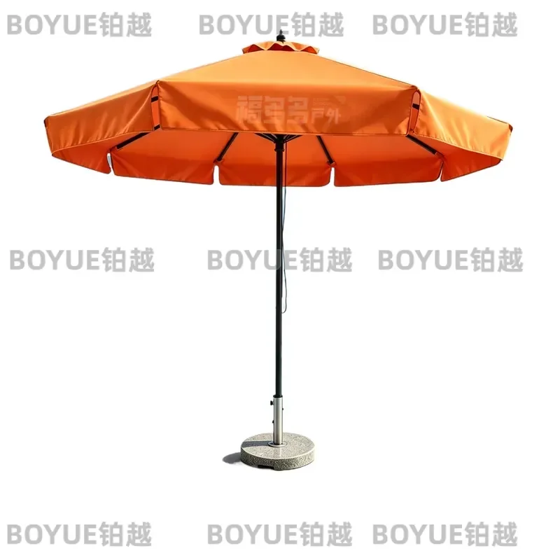Custom Outdoor Parasol for Courtyard Seaside Beach Campground Pool Sunshade Umbrella Large Patio Shade Cover Garden