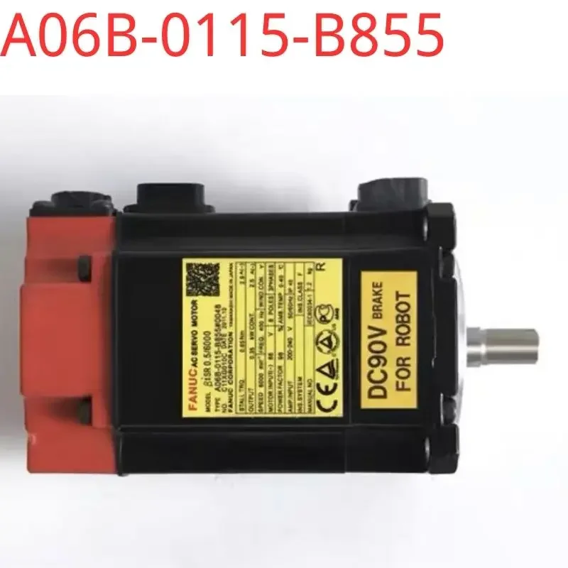 

A06B-0115-B855 # 0048 FANUC robot servo motor small motor detection OK