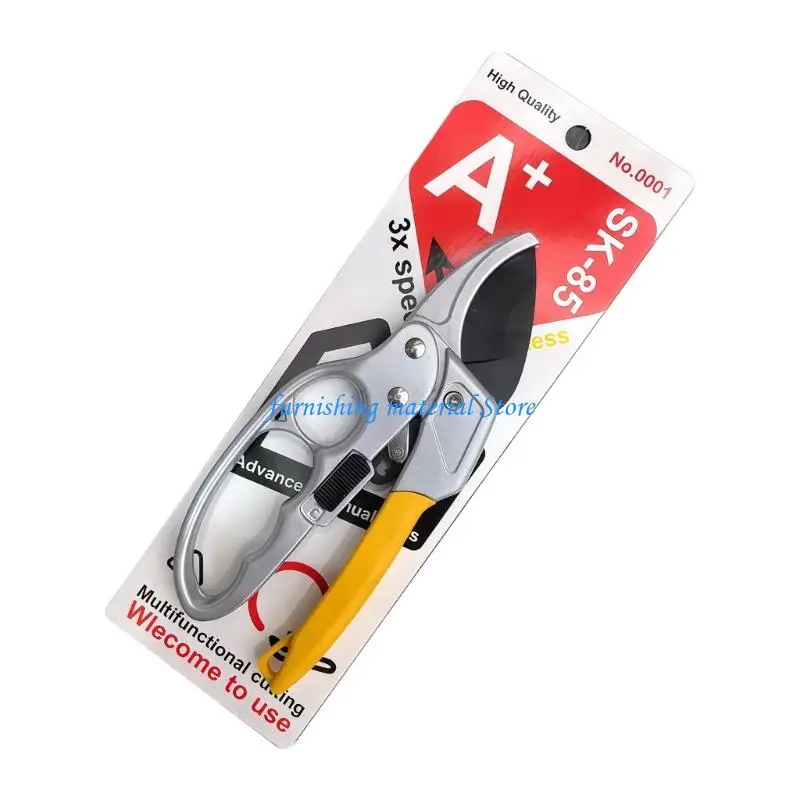 Y5GD Premium Stainless Steel Pruning Scissors Shears With Improved Design For Horticultural Smooth Cutting Of Thick Branches