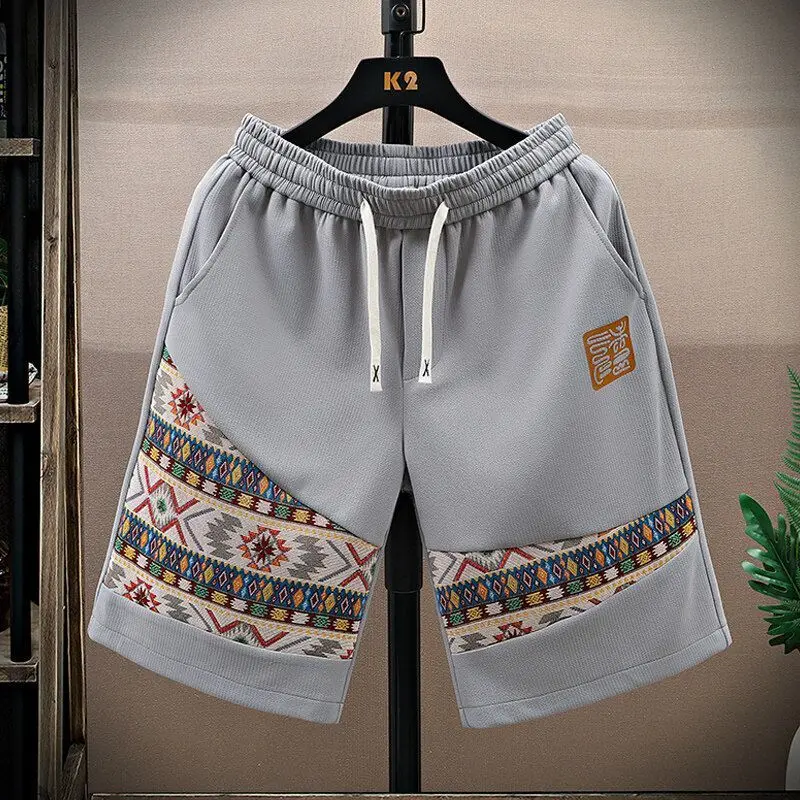 Men's shorts summer trend loose five-point pants new casual sweatpants