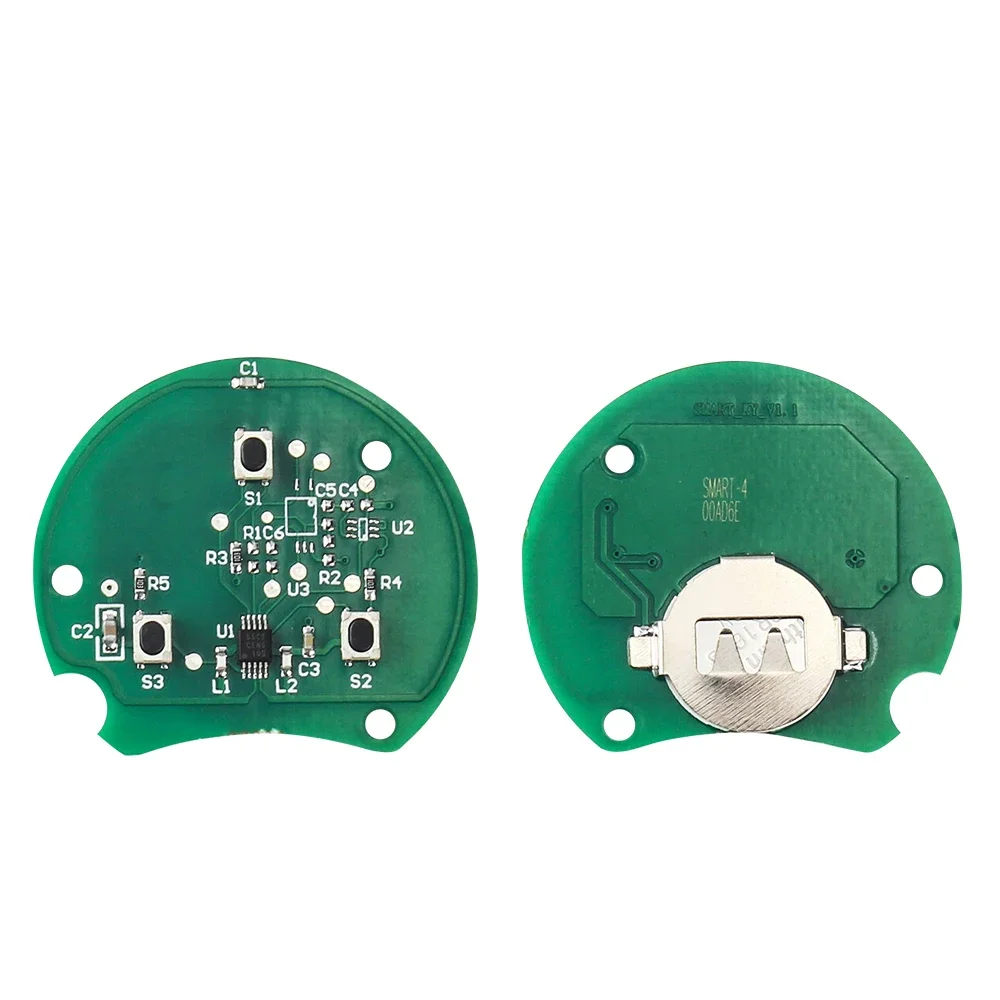 KEYYOU 1PCS 3 Button Remote Key AEC Chip 433Mhz for Mercedes Benz Smart Fortwo Forfour Roadster City Passion