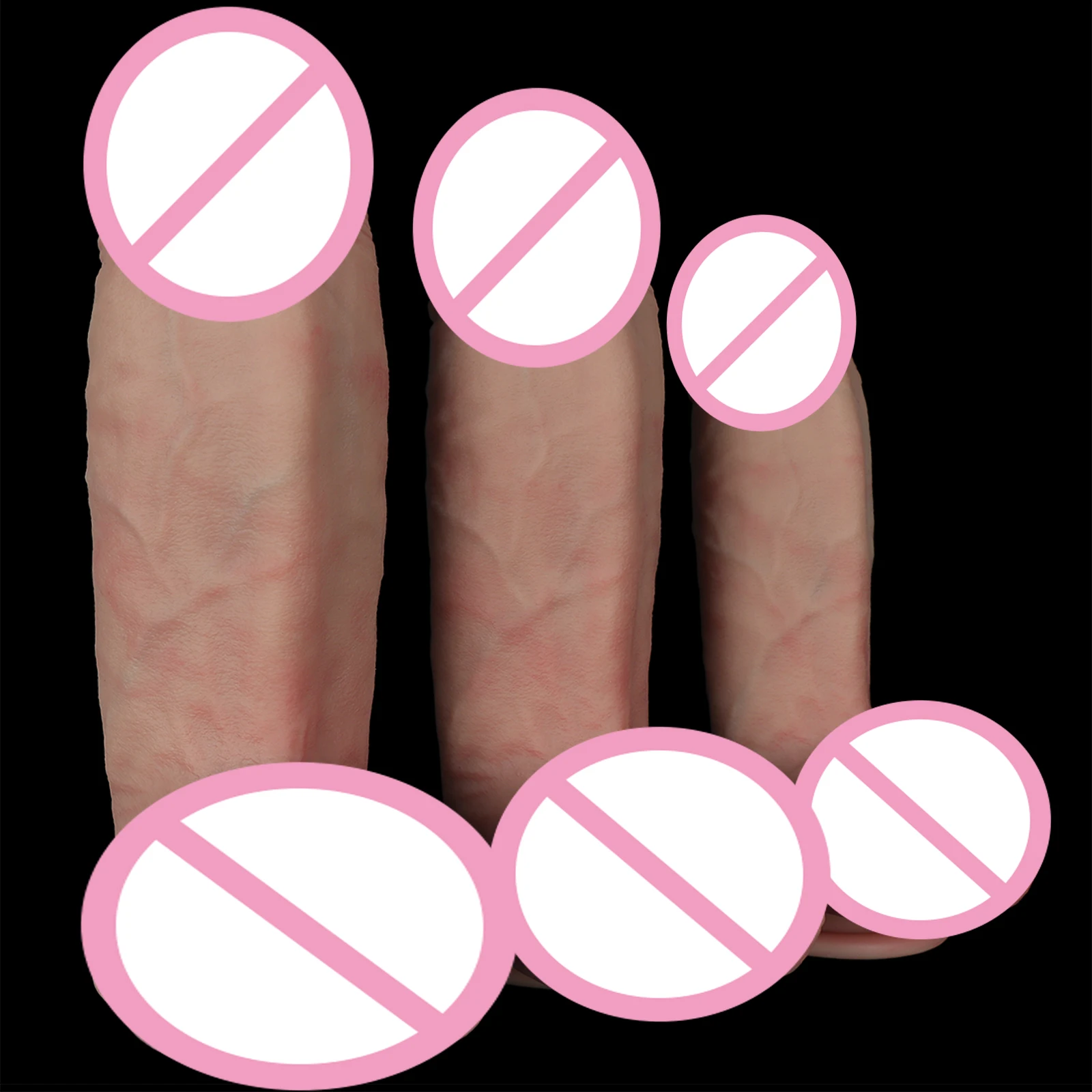 NEW Adult supplies Realistic Dildos Silicone Layer Penis Suction Cup Adult Sexy Toys Woman Men Vagina Anal Massage Stimulator 18