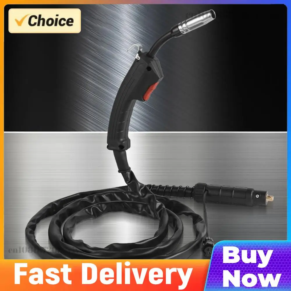 Semiautomatic F180 180A FLUX Welding Torch 2-meter MIG Welding Gun Torch Stinger Small Welding Machine Flux Cored Wire