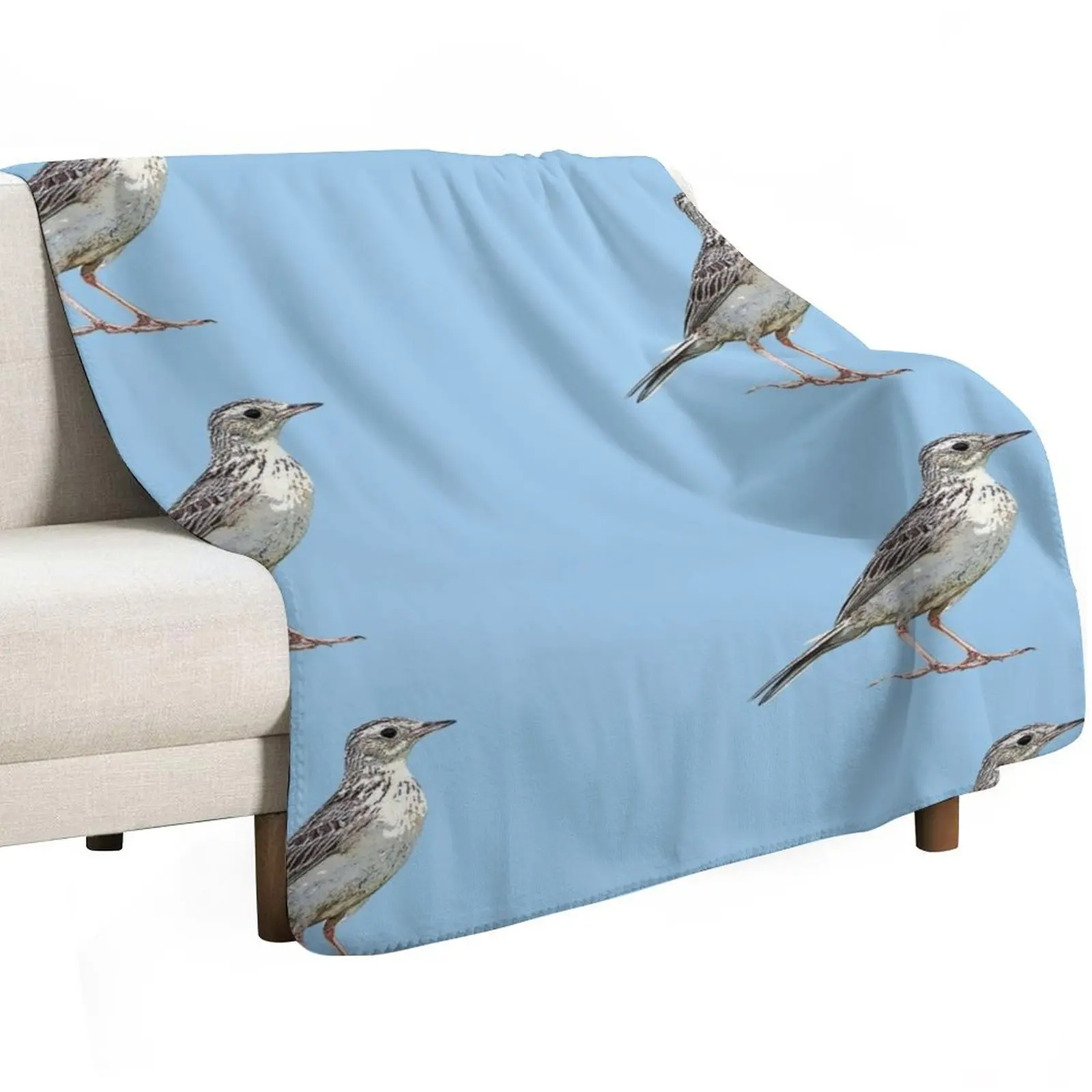 Sprague's Pipit Color Design Throw Blanket Summer Kid'S Winter beds Thermal Beautifuls cosplay anime Blankets