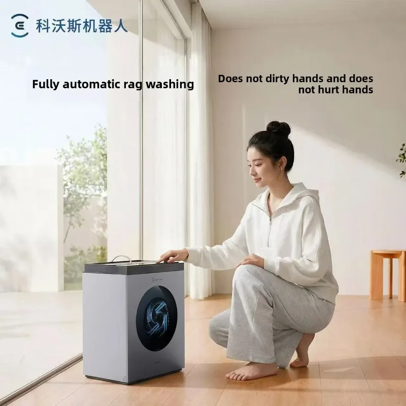

Робот-мойщик окон ECOVACS Winbot W3: универсальная базовая станция с автоматической очисткой швабры | Мощная центробежная очистка и интеллектуальное распыление воды