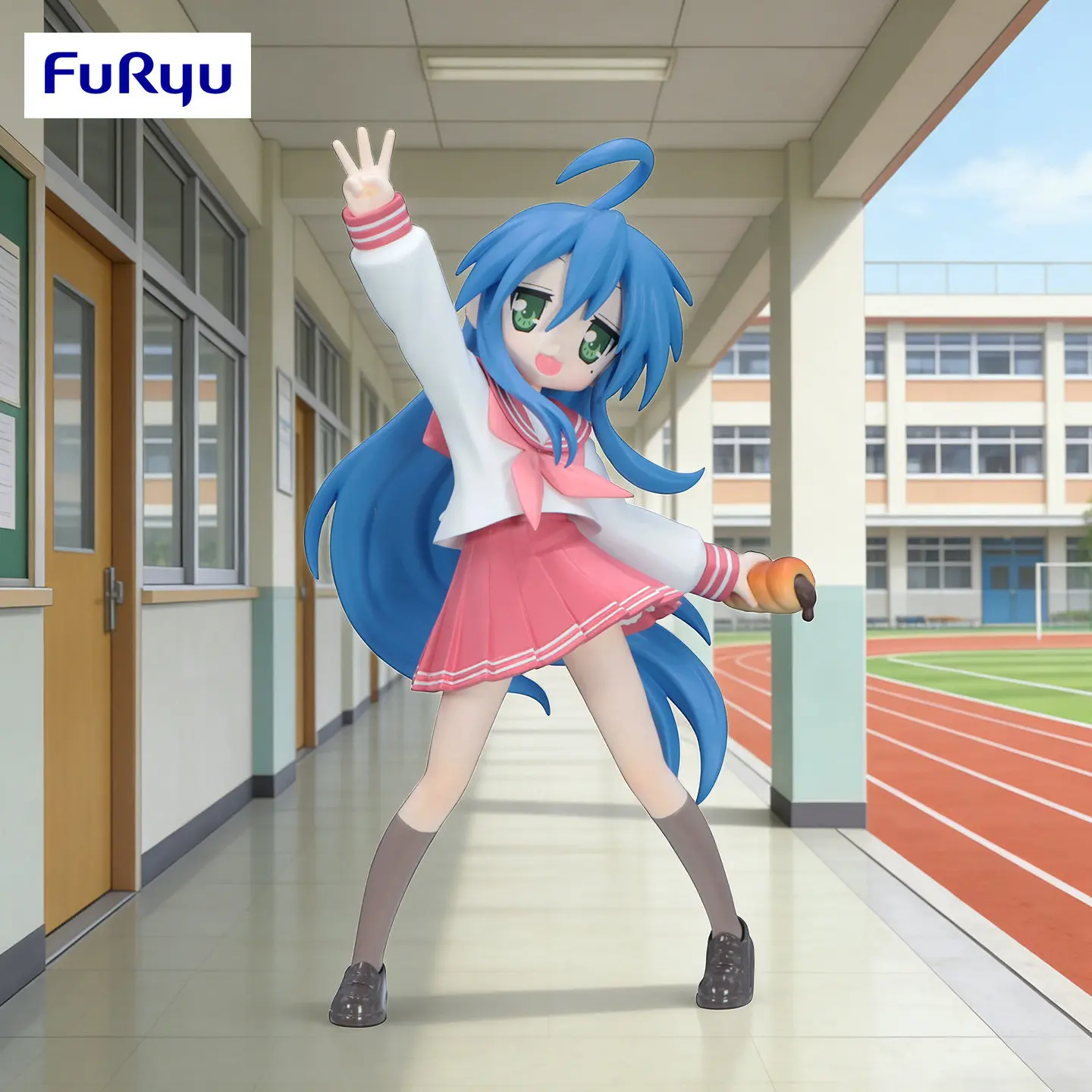 Original FuRyu Lucky Star Izumi Konata Trio-Try-iT Figure Action Figure Toys PVC Model Collection Anime Figurine Doll Gift view 5
