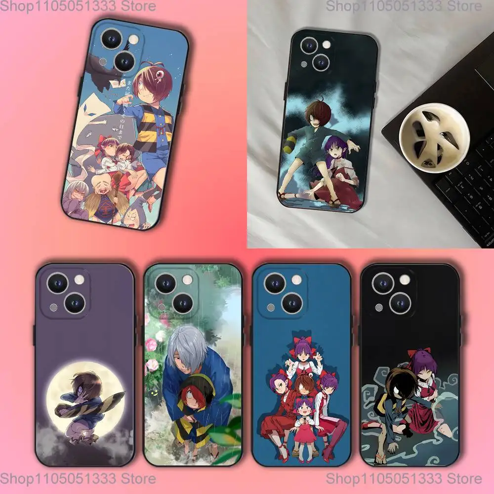 

Comics G-Gegege No Kitaro Phone Case For iPhone 17,16,15,14,13,12,11,Pro,XS,Max,XR,Plus,E,SE4,Mini Black Soft Cover