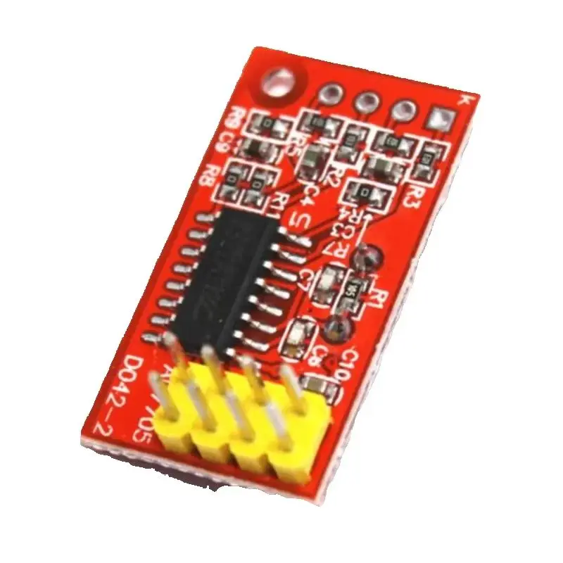 HOT SALE AD7705 Dual 16-bit ADC Data Acquisition Module, Programmable Input, SPI Interface, TM7705