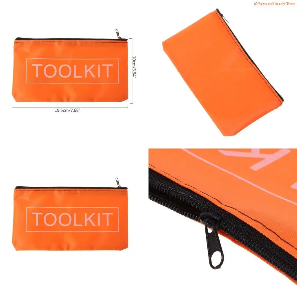 

5 шт. сумки для хранения на молнии, органайзер для хранения, водонепроницаемая сумка для инструментов из ткани Оксфорд W91B