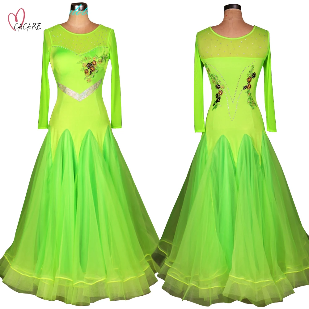 Ballroom Modern Dance Dress Aesthetic Clothes Waltz Stage Costume Competition Dresses Tango Flamenco Standard Customize