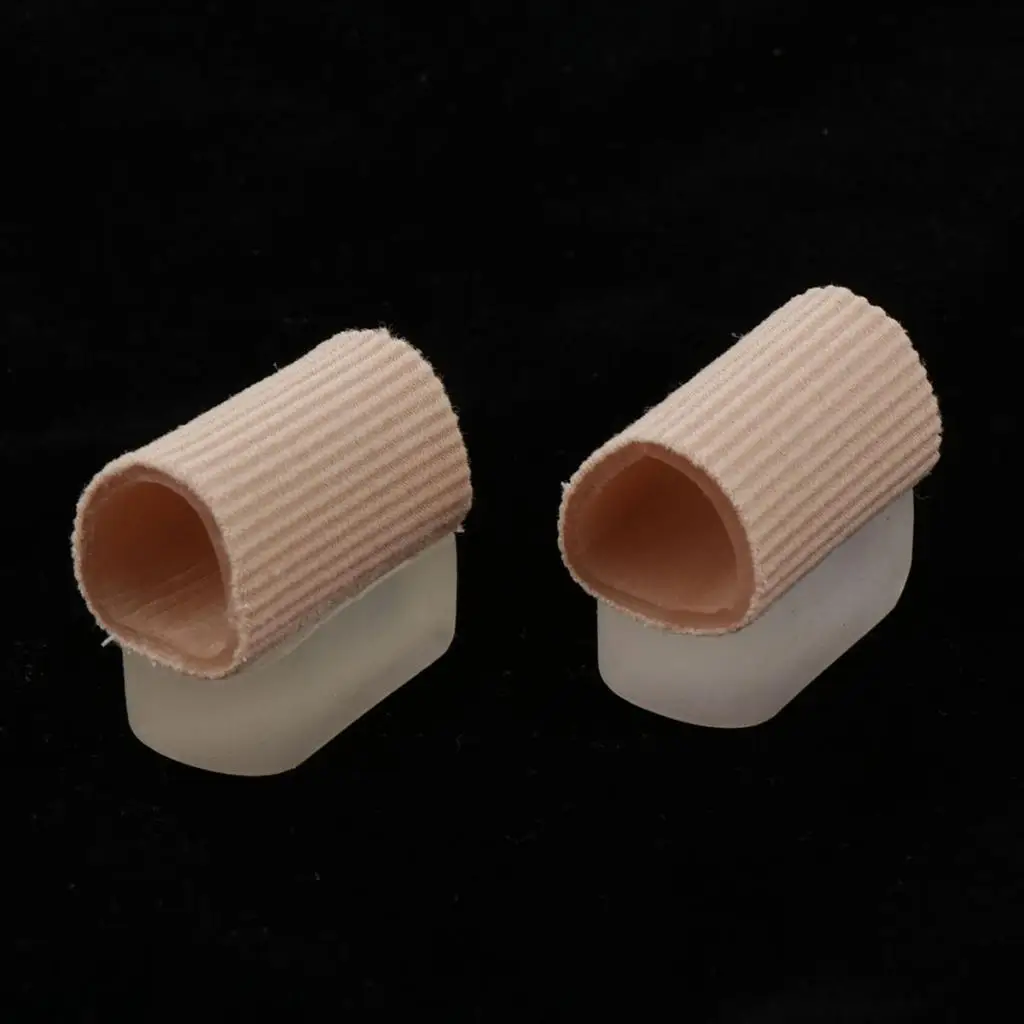 

2x Silicone Toe Corrector Separators Straighteners Bunion Orthotic