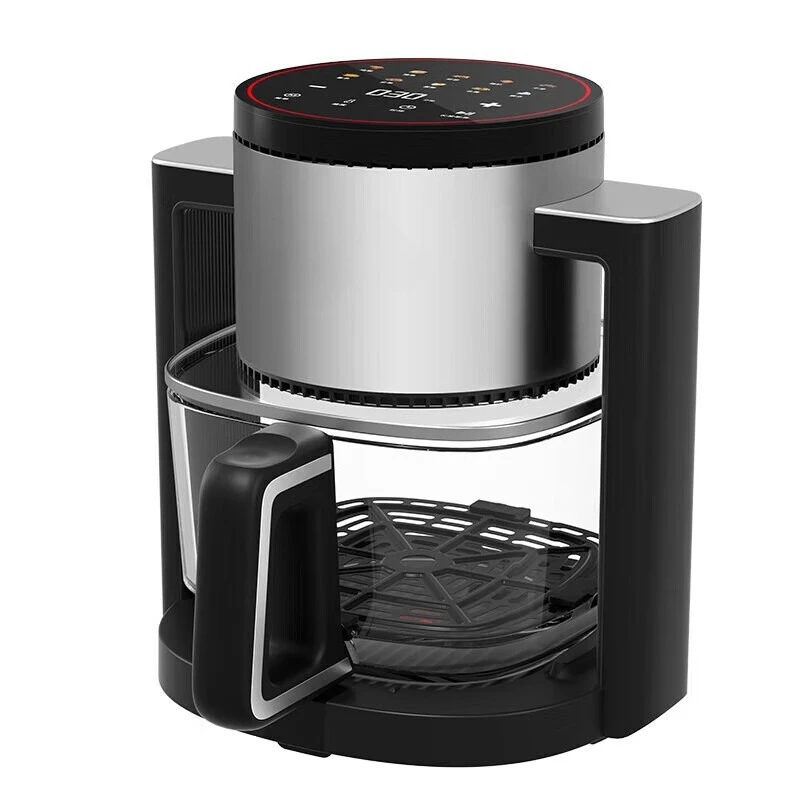 Fritadeira de ar de vidro panorâmica