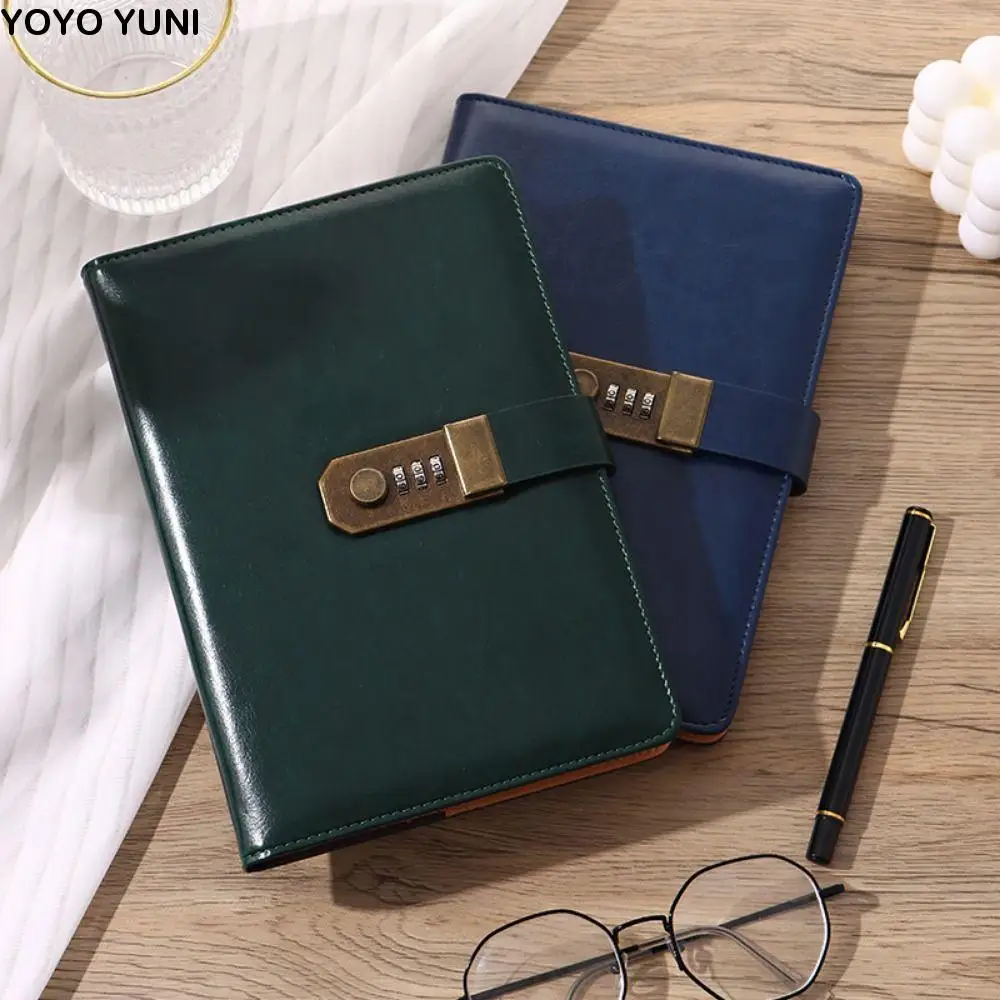 

Creative 200 Pages A5 Notebook Thickened Protecting Secrets Diary Book Waterproof Portable Student Notepad Writing Diary
