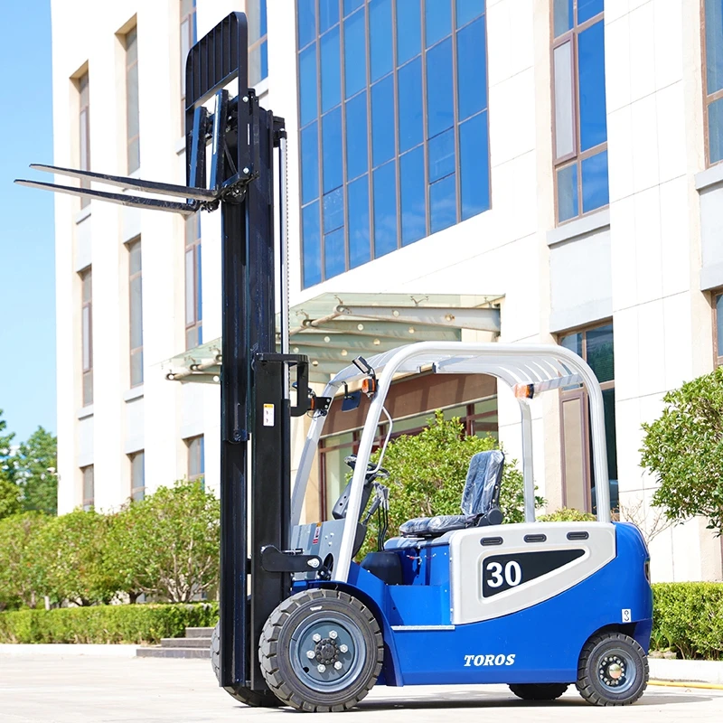 

Cheap Electric Forklift Trucks Warehouse 2ton 3ton 3.5ton Electric Forklifts New Energy Battery Forklift