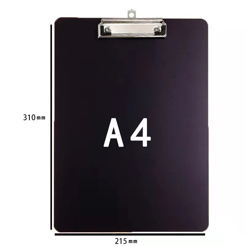 A4/A5 Clip Board Plastics Writing Pad Folder Paper Office Supplies Organizer Clipboard Storage Box Document Pad Paper Holder