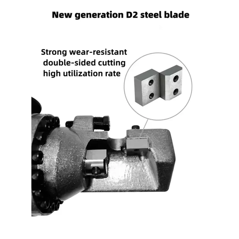 RC20 Portable Steel Bar Cutter Reliable Rebar Cutting Machine Made in China for Construction Site Heavy Duty Metal Rod