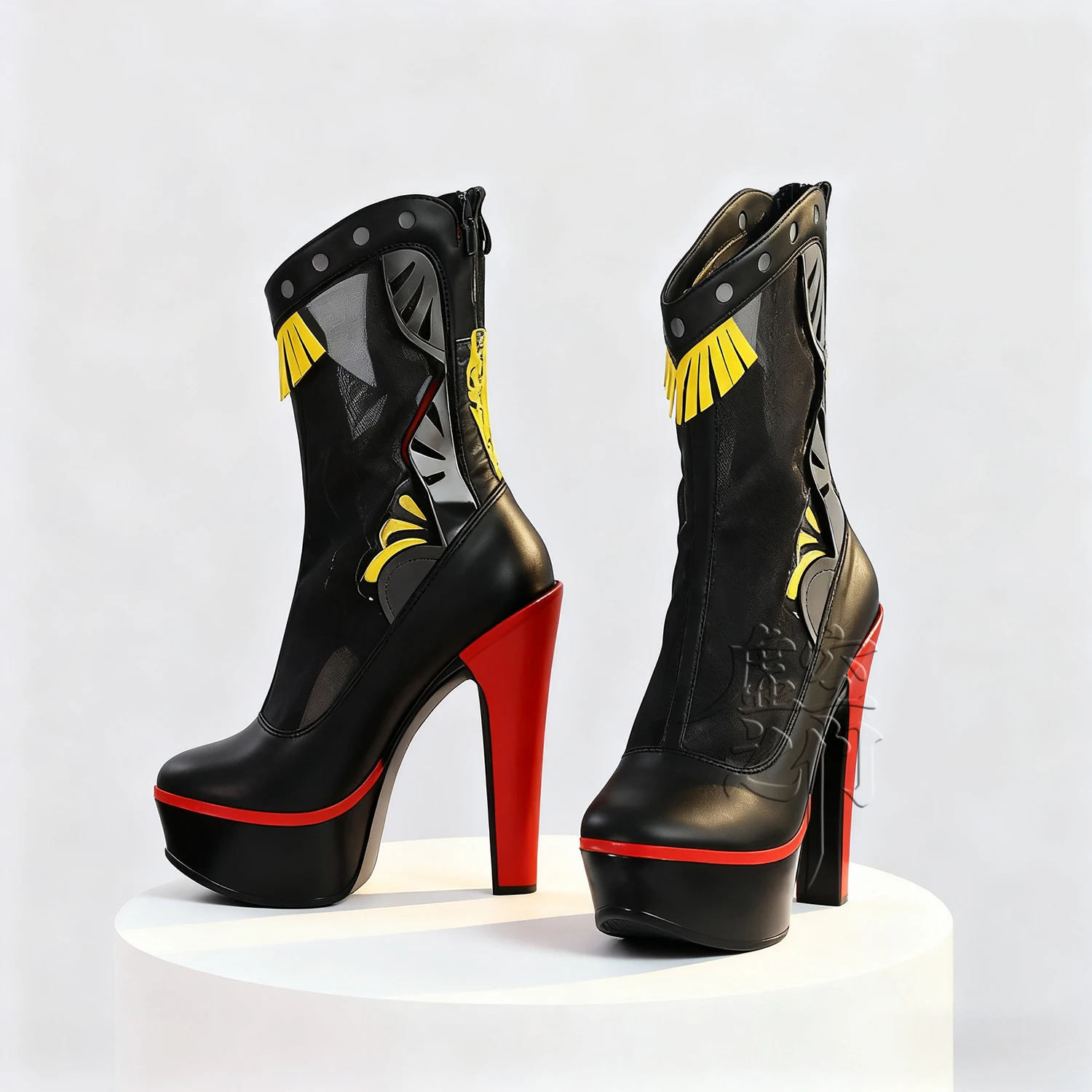 Game Zenless Zone Zero Ye Shunguang Cosplay Schoenen Ye Shunguang Hoge Hakken Schoenen Voor Hallowmas Party Volwassen Vrouwen Mannen