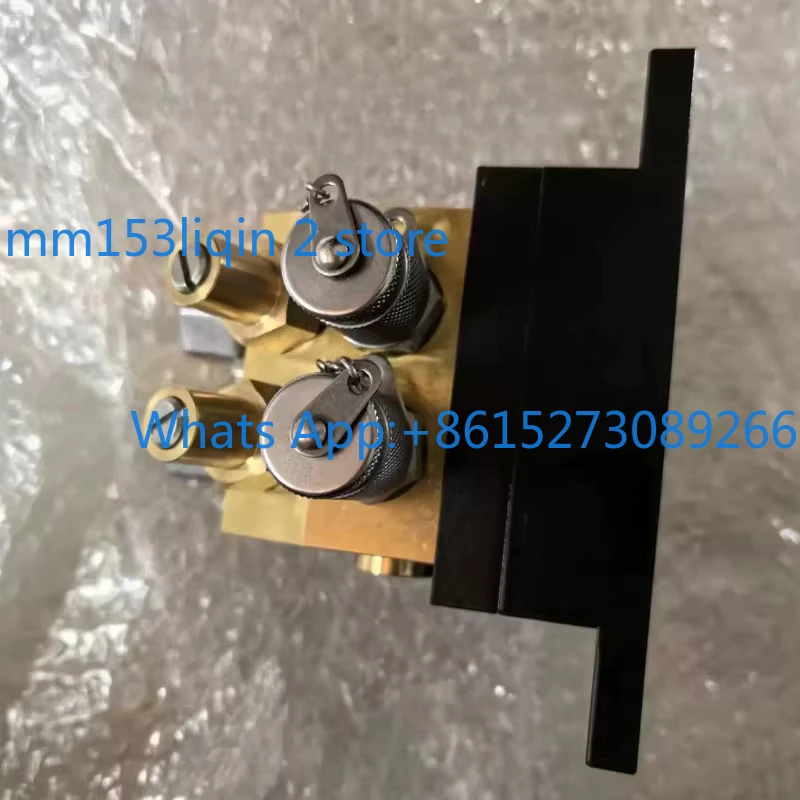DP hydraulic emergency valve block. Submerged butterfly valve deck emergency valve block