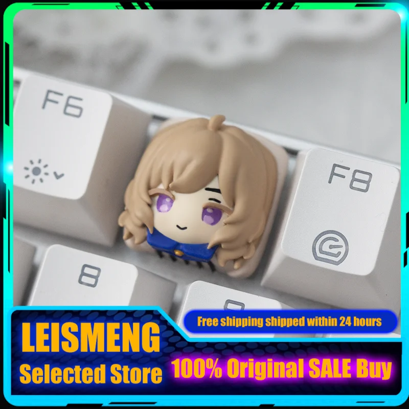 

Rock Yongqinzi Theme Keycap Resin Mechanical Keyboard 1pcs PC Gaming Keyboard Accessorie Custom Cute Anime Keycap