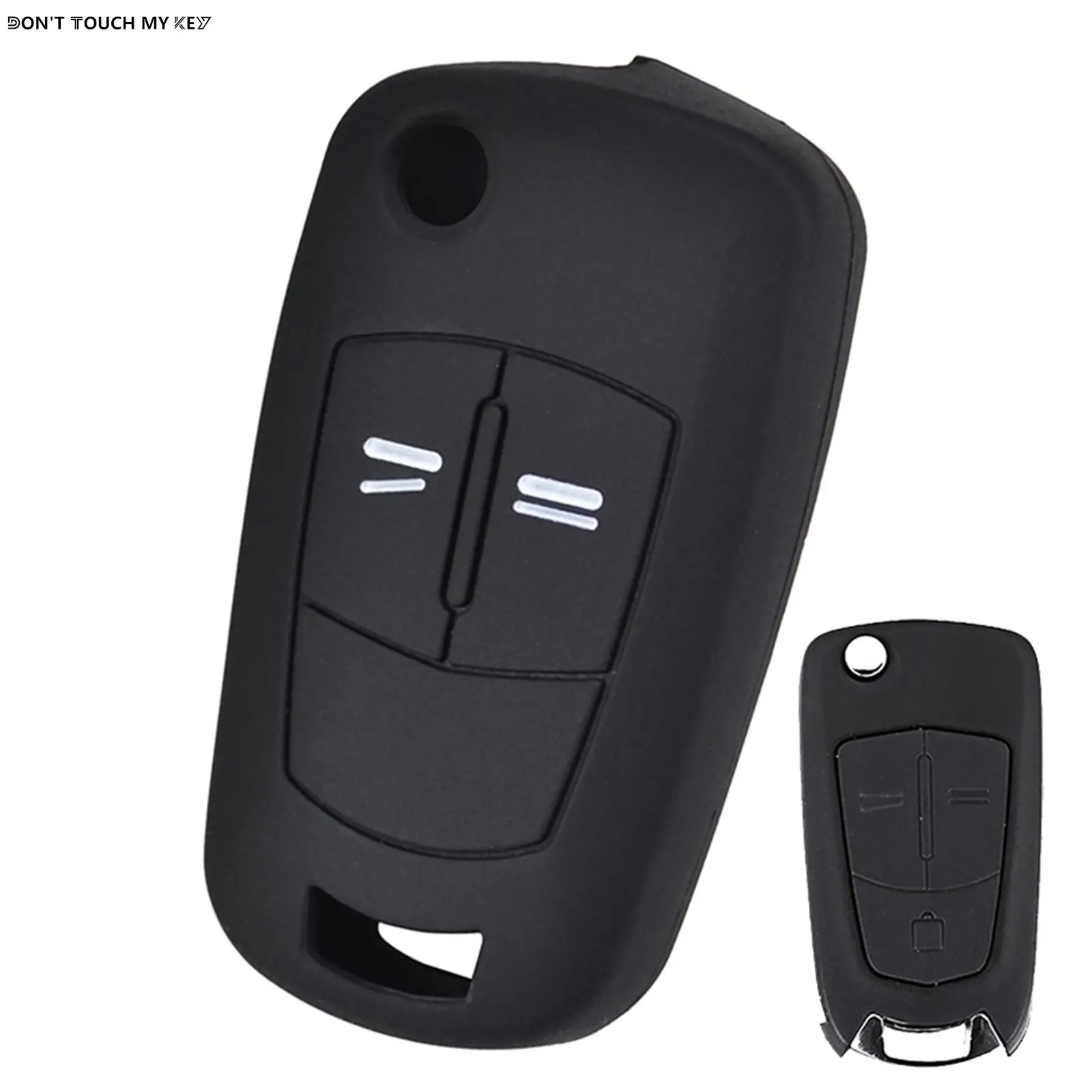 2 Button Silicone Key Shell Cover Fit For Vauxhall Opel Corsa Astra Meriva Vectra Zafira Gtc Signum Tigra Remote Flip Fob Case