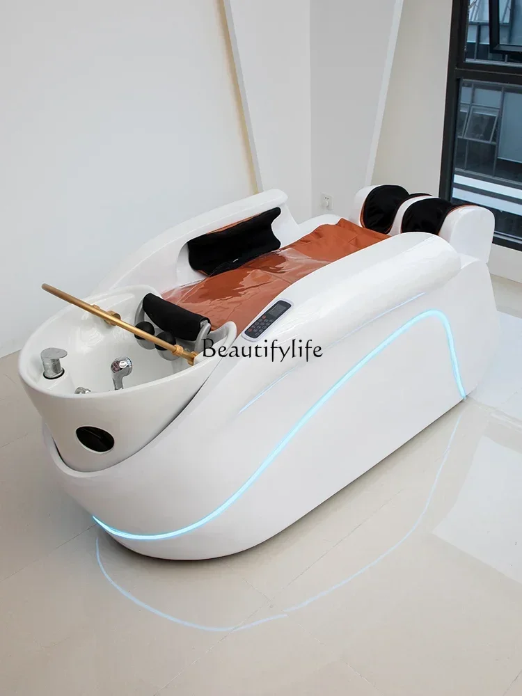 

Intelligent Electric Massage Shampoo Bed Water Circulation Head Therapy Steaming Sleeve