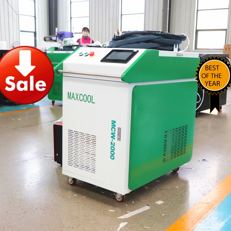 

1000w 1500w 2000w Lazer Cleaner Welder 3 In 1 Laser Cleaning Welding Machine Price For Steel Stainless Aluminum