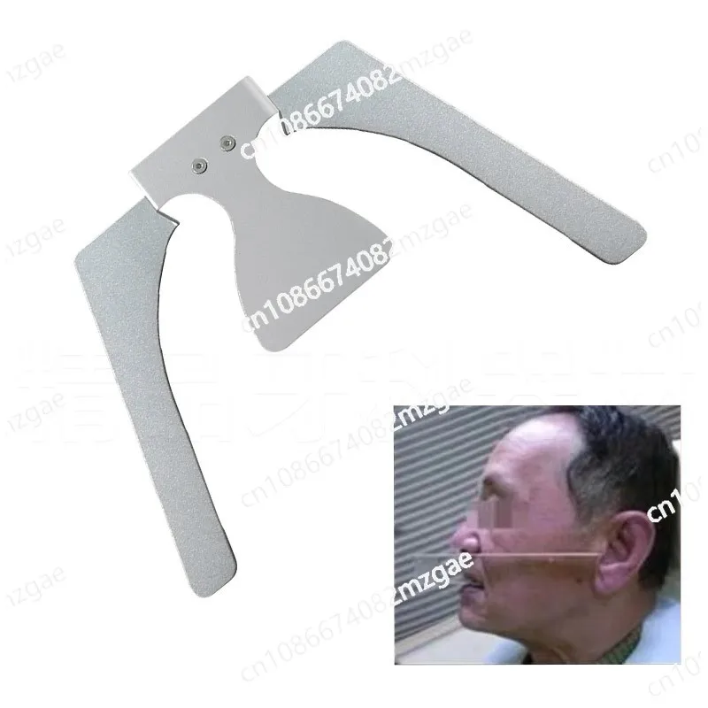 

Dental three-dimensional jaw plane guide plate closed flat panel occlusal flat panel oral full denture tool
