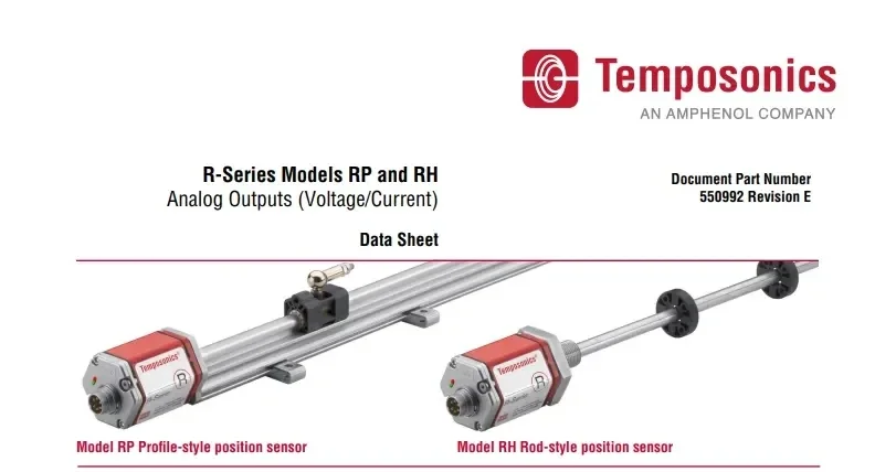 جديد RHM0485MD601A01 محول موضع مستشعر الإزاحة الخطية