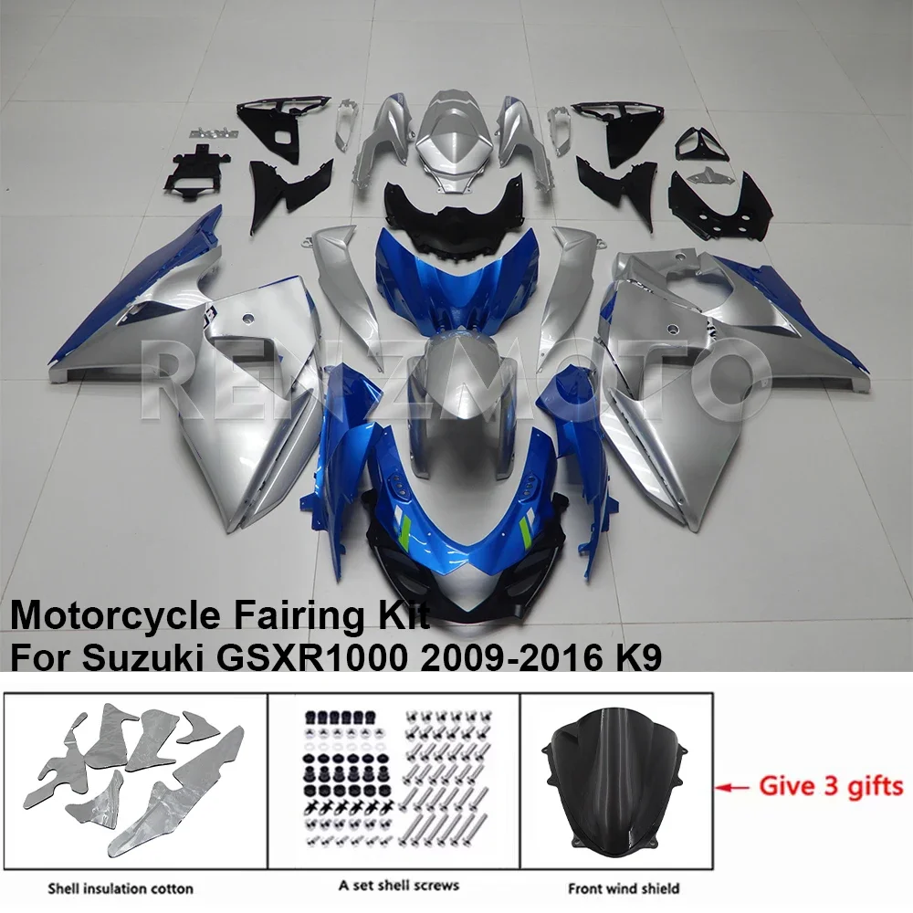 For SUZUKI GSXR1000 2009-2016 K9 Fairing R/Z SGX112 Motorcycle Set Body Kit decoration Plastic Guard Plate Accessories Shell