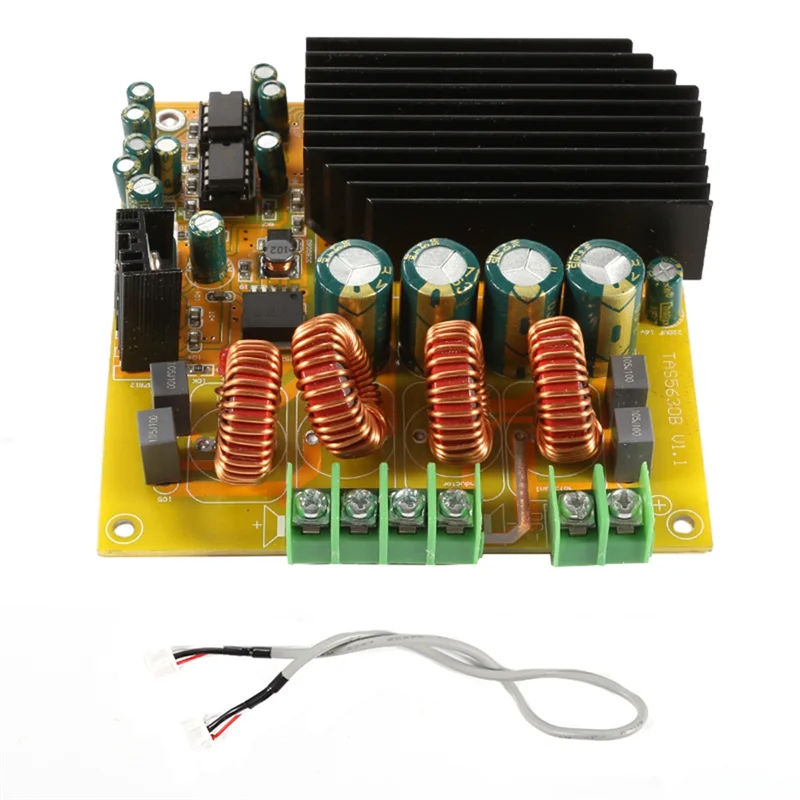 

2X300W Amplifier Board Module Dual Channel TAS5630 With AD827 Preamp Class D Digital HIFI High Power Module Durable Easy Install