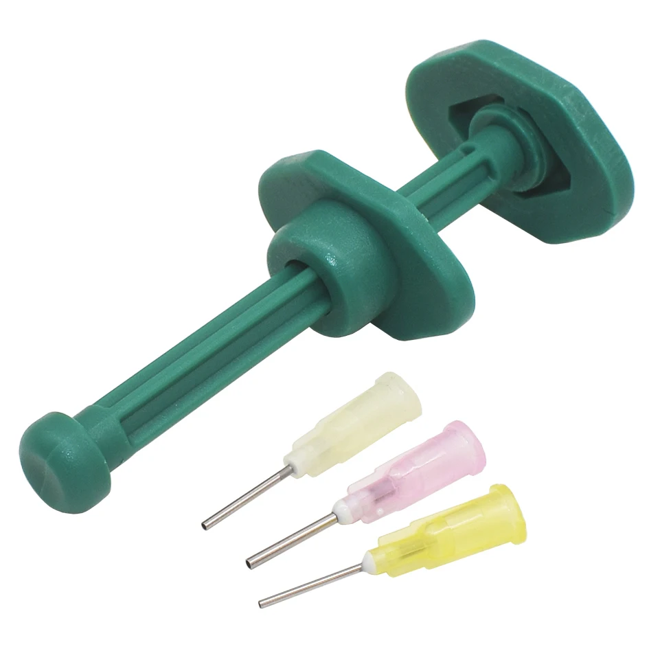 

Plastic Push Rod Welding Flux Needle Syringe Type General Booster For Household Plastic Solder Paste Green Oil
