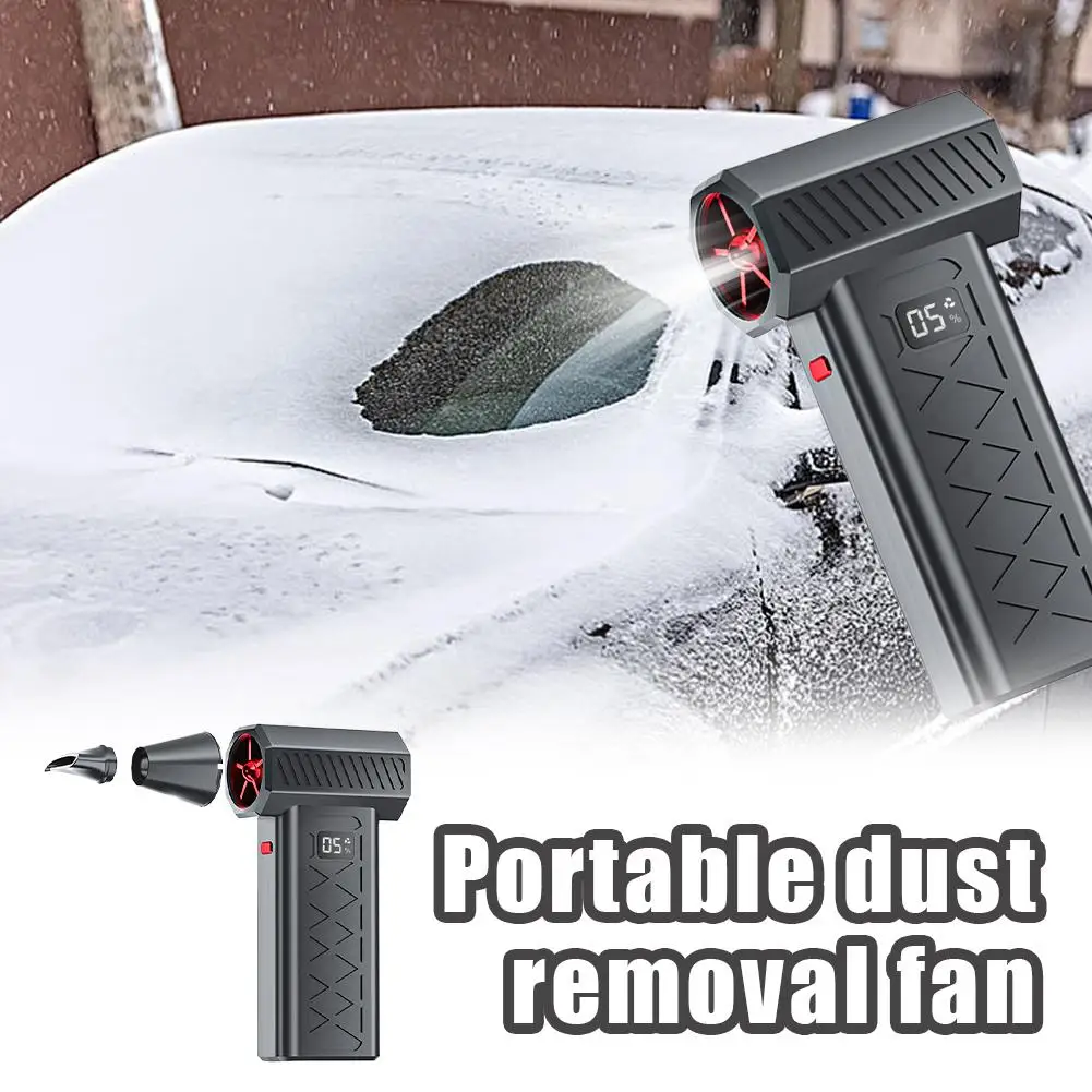 

Portable Violent Fan High-power Air Conditioner Hair Dryer Dust Removal Snow Blowing Emergency Lighting Multi-functional Fan