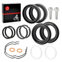Kit de reconstrucción de sellos de aceite y polvo de horquilla delantera, 39mm, para Sportster 883 1200 XL883 XL1200 1990-2013 FXD Dyna 1991-2005