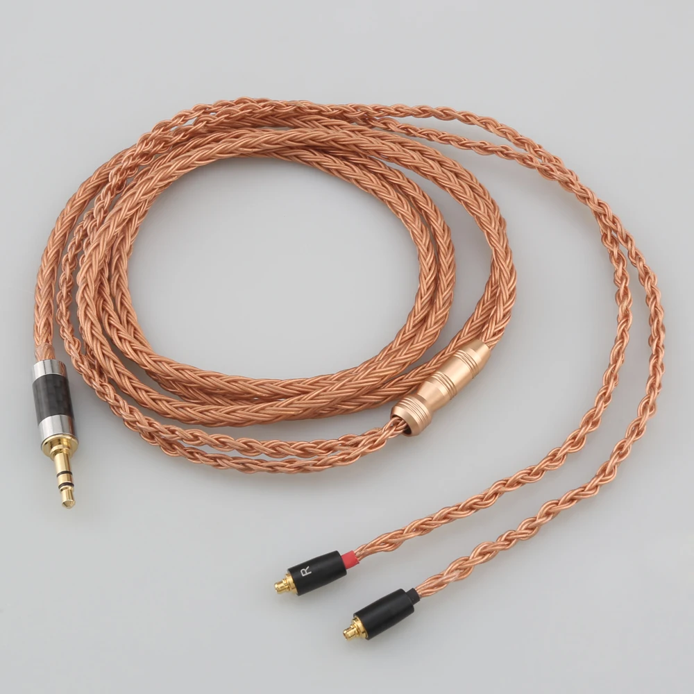 

HiFi 4.4mm 3.5mm 2.5mm XLR Balanced 16 Core 99% 7N OCC Earphone Cable For AKG N5005 N30 N40 IE300 IE900