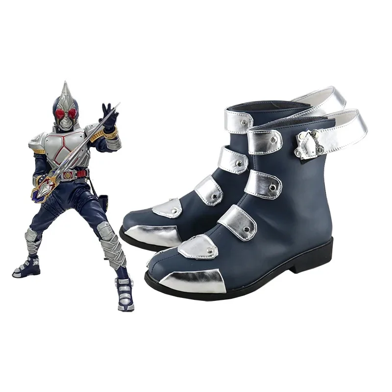 

2025 11 Kamen Masked Rider Blade Shoes Хэллоуин Аниме Косплей Сапоги