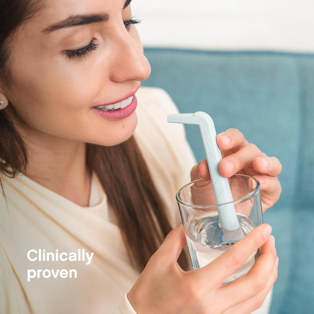 

1Pc Hiccup Straw Stops Hiccups Naturally Clinically Proven Relief for All Ages Safe Lightweight & Reusable Hiccup Stopper Straw