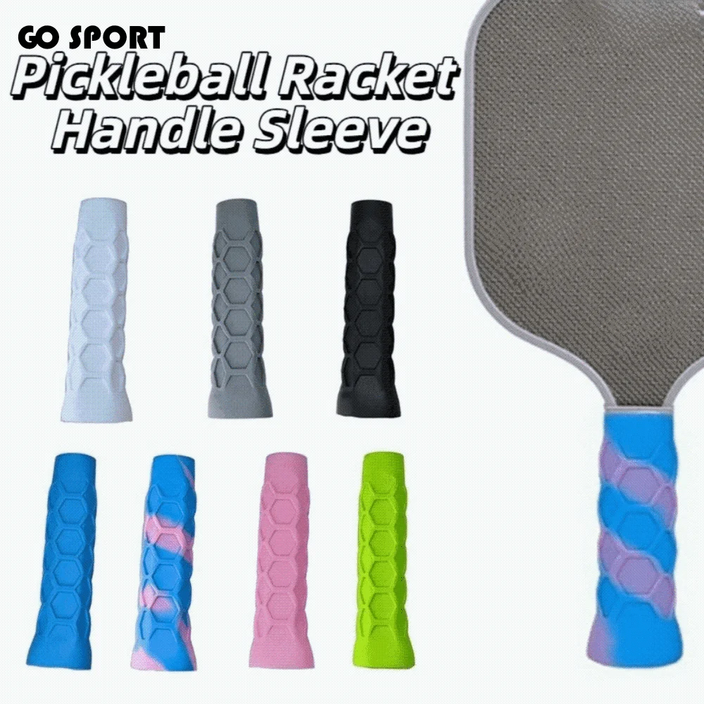 

Высокоэластичная ручка для ракетки Pickleball, рукав, поглощение пота, амортизация, чехол для ручки ракетки Pickleball, нескользящий