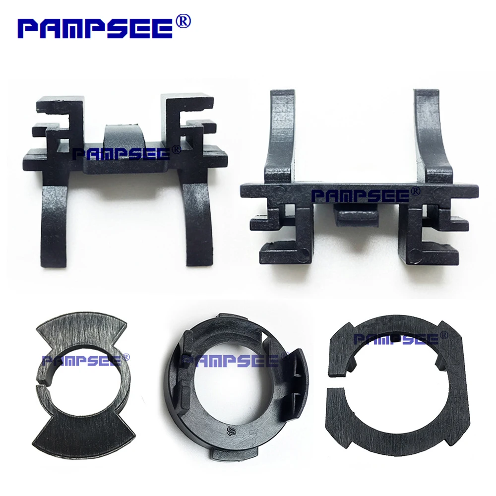 2PCS H7 LED Headlamp Bulb Adapter Holder Retainer Socket Base For Ford Focus Fiesta Mondeo VW Touran Hyundai Toyota Low Beam
