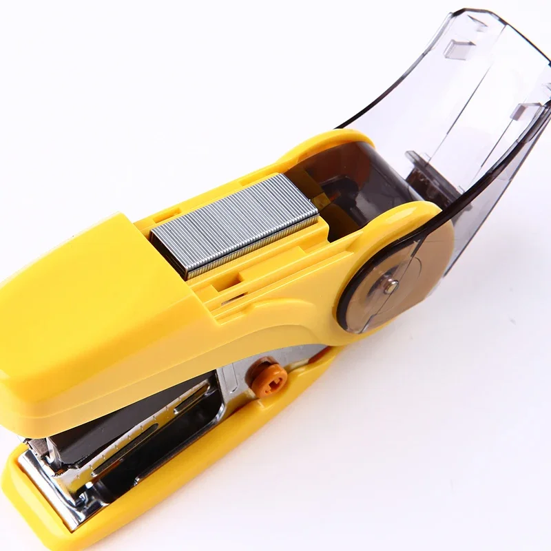 Japan MAX HD-10NLCK Stapler Labor-saving 10th stapler Mini carrying case Small stapler Student