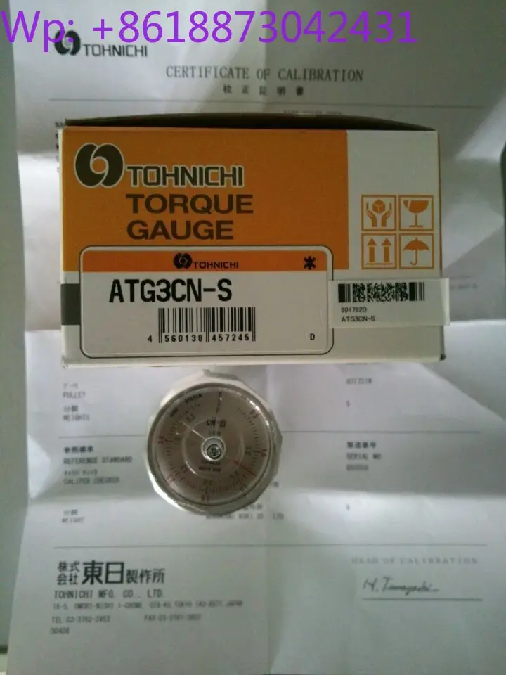 TOHNICHI Torque Gauge in Japan; torque meter; ATG3CN-S, original genuine product