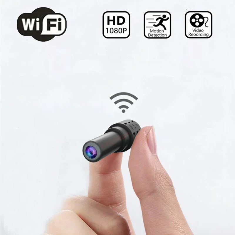 Mini cámara WiFi Micro videocámara 1080P grabadora de Audio y vídeo secreto coche DVR Spoort Control remoto Sensor de movimiento grabación en bucle