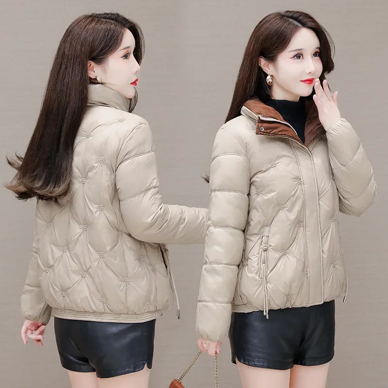 

Winter Foreign Style New Cotton-padded Women's Loose Thick Coat Warm Coat Padded Jacket