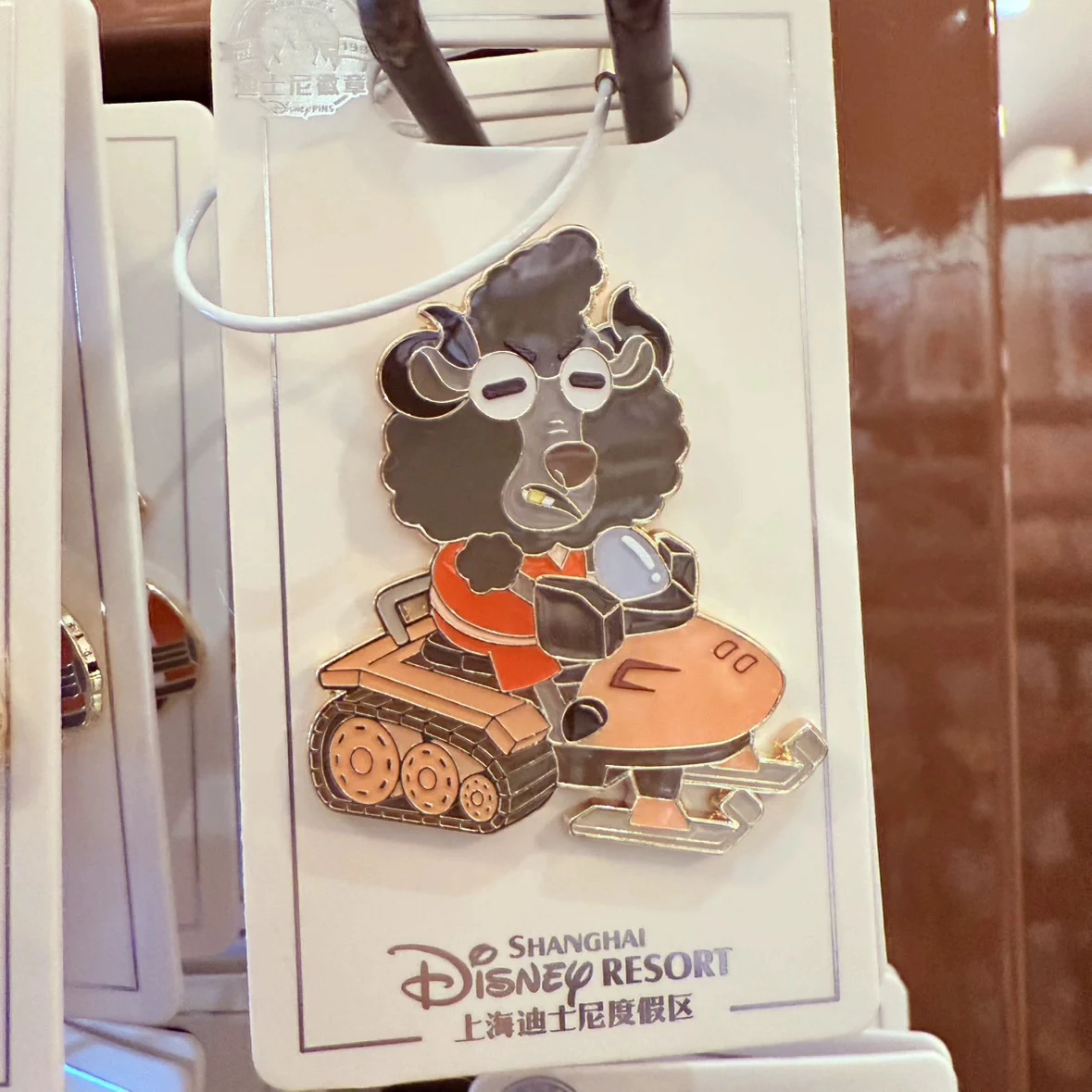 上海ディズニーランドコレクションフィニックジュディキャラクターバッジ子供かわいいギフトや誕生日プレゼント