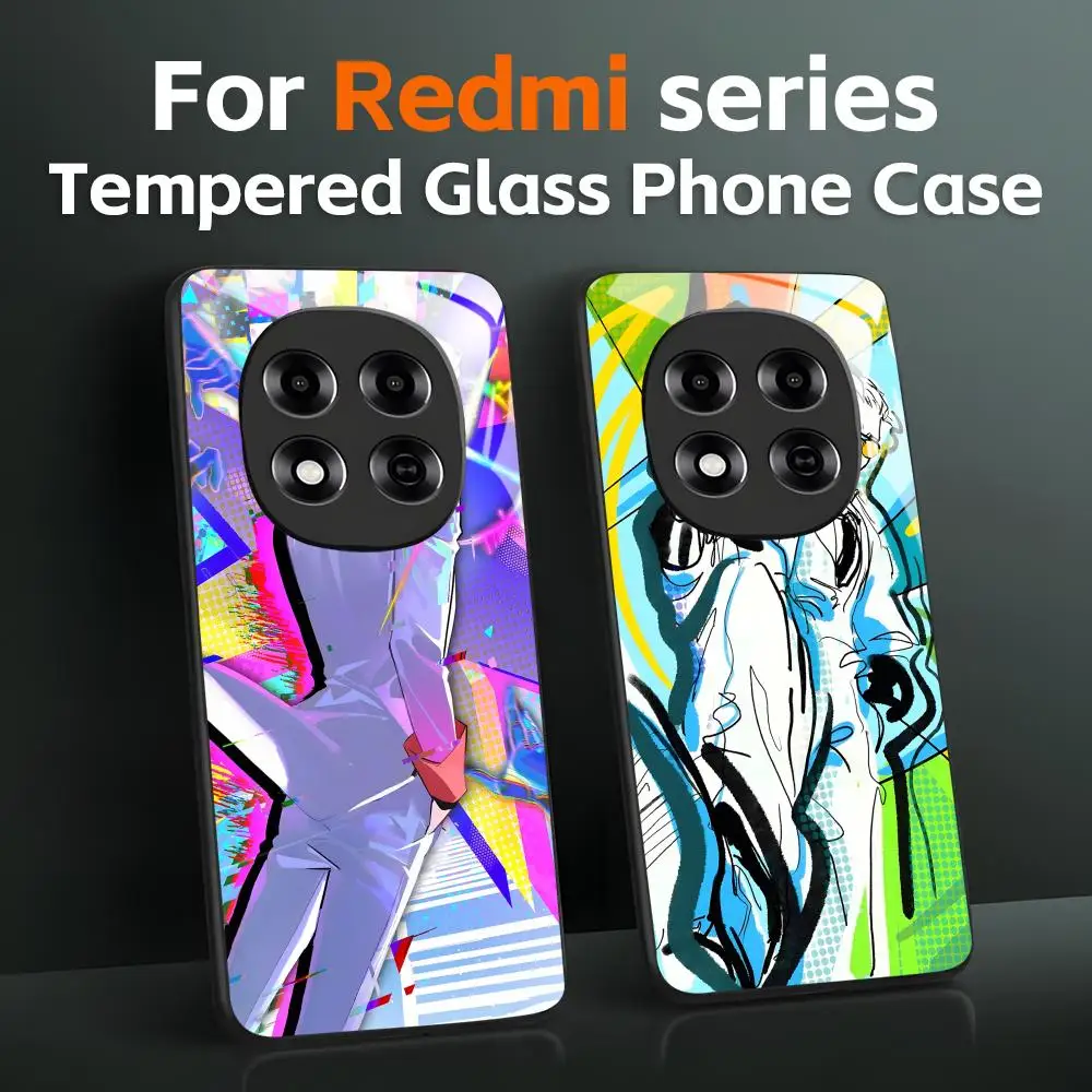 Горячий чехол для телефона с изображением аниме To Be HERO, чехол из закаленного стекла для Redmi Note 11 12 13 14 Pro Plus S 5G 14C A3