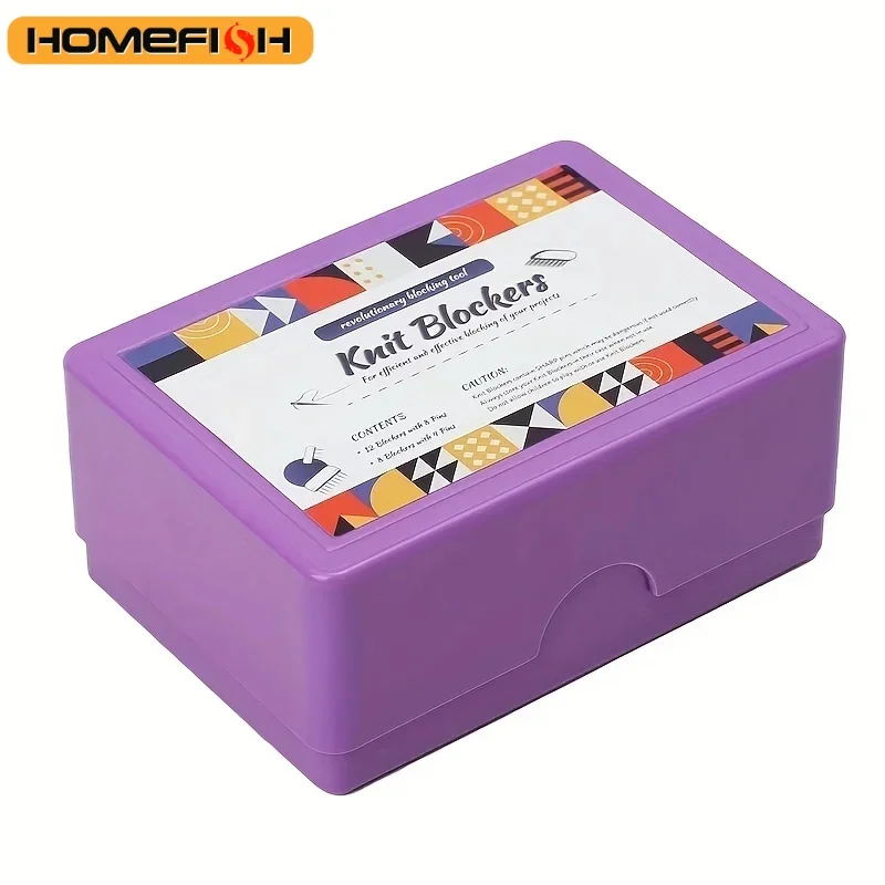 1pack Knit Blockers Essential Knitting and Sewing Accessory for Perfectly Aligned Blocks Sewing tools