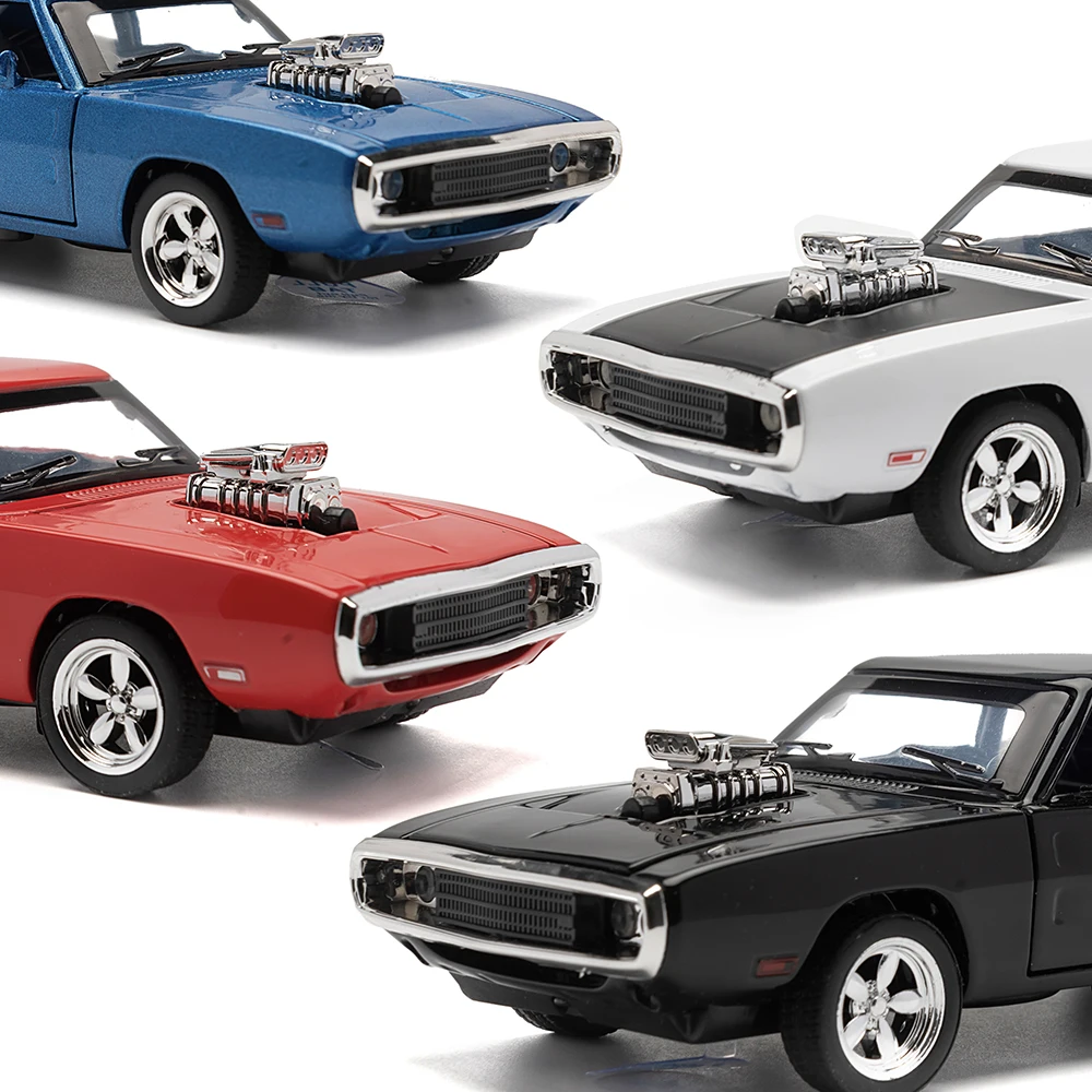 1:32 Fast Furious7 Simulation car of Model Alloy Toy car Dodge Charger muscle vehicle children Classic Metal Cars For Collection