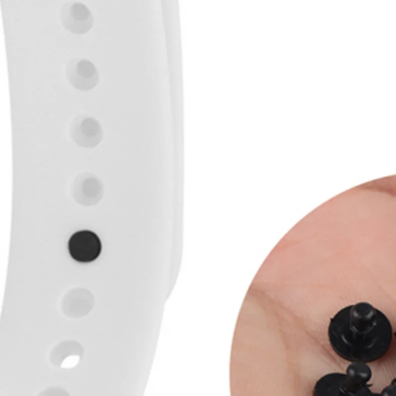 

10Pcs Buckle for Mi Band 6 5 4 3 Replacement Strap Wristband Buttons