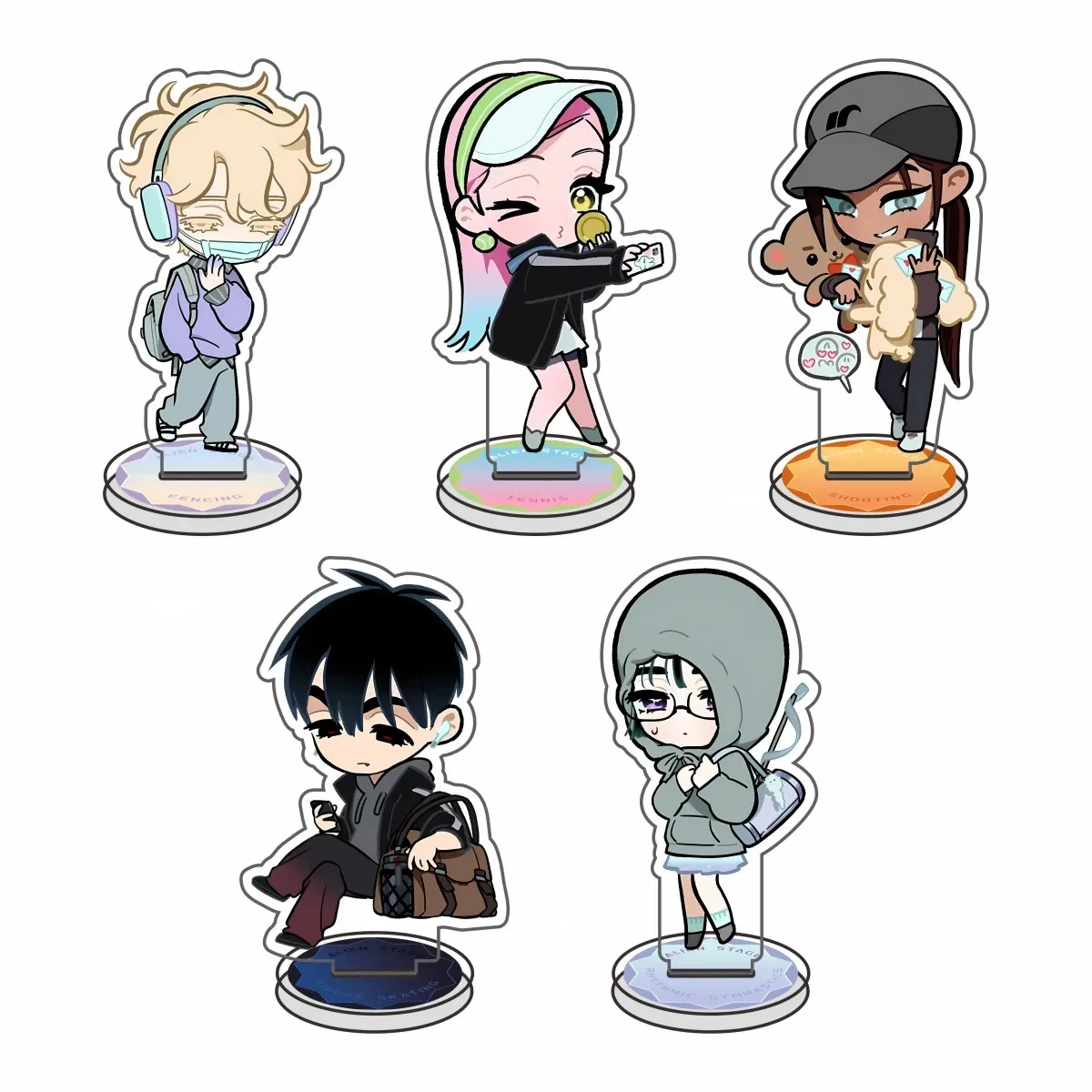 

Инопланетянин сцена аниме SuaTill стенд акриловая кукла горничной экшн-модель украшения аксессуар настольный подарок для девочек и мальчиков орнамент